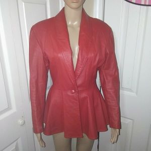 Vintage leather jacket